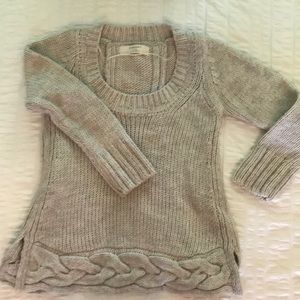 Zara chunky knit sweater